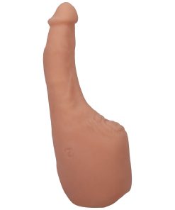 Signature Cocks Transgirls Lena Moon Ultraskyn Dual Density 4.5 In. Cock With Penetrable Ass Beige