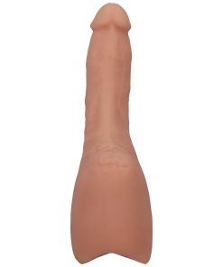 Signature Cocks Transgirls Lena Moon Ultraskyn Dual Density 4.5 In. Cock With Penetrable Ass Beige