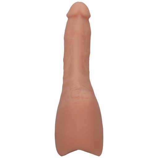 Signature Cocks Transgirls Lena Moon Ultraskyn Dual Density 4.5 In. Cock With Penetrable Ass Beige - Image 4