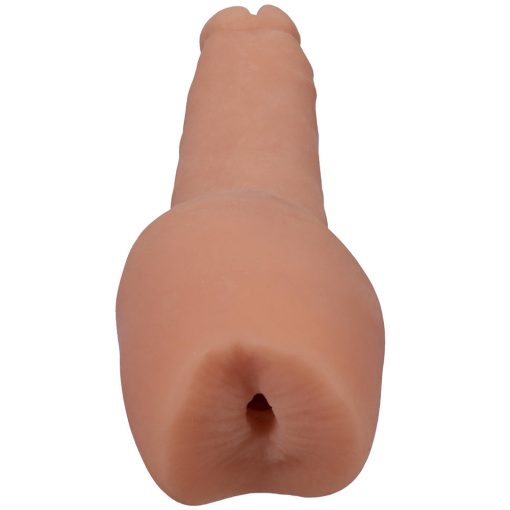 Signature Cocks Transgirls Natalie Mars Dual-Density 4.5 In. Cock With Penetrable Ass Beige - Image 5