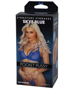Signature Strokers Skye Blue Ultraskyn Pocket Pussy Beige