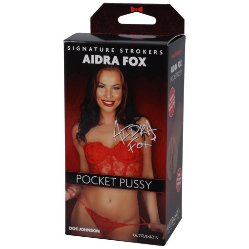 Signature Strokers Aidra Fox Ultraskyn Pocket Pussy Tan - Image 2