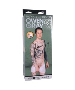 Signature Cocks Owen Gray 9 In. Truskyn Silicone Dildo With Vac-U-Lock Suction Cup