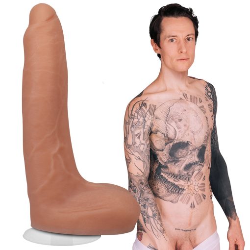 Signature Cocks Owen Gray 9 In. Truskyn Silicone Dildo With Vac-U-Lock Suction Cup - Image 2
