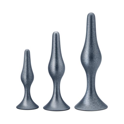 Anal Adventures Matrix Genesis Plug Kit Stellar Silver - Image 2