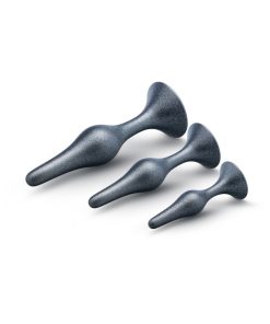 Anal Adventures Matrix Genesis Plug Kit Stellar Silver