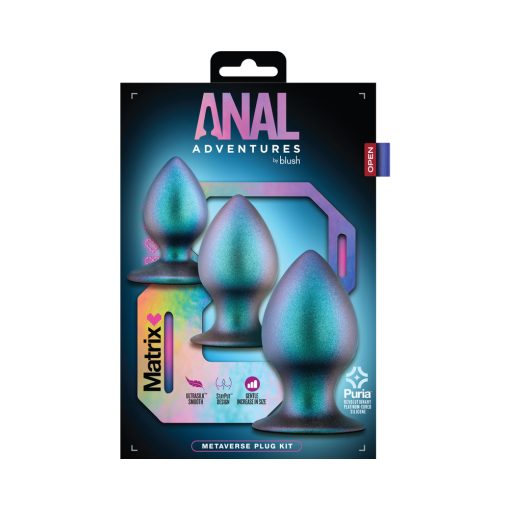 Anal Adventures Matrix Metaverse Plug Kit Dark Millenia - Image 6