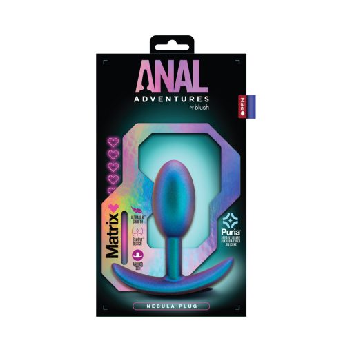 Anal Adventures Matrix Nebula Plug Lunar Blue - Image 7