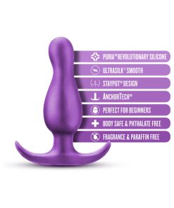Anal Adventures Matrix Quantum Plug Galactic Purple