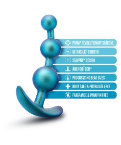 Anal Adventures Matrix Gamma Plug Neptune Teal