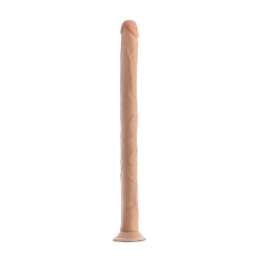 Dr. Skin 19 In. Dildo Beige - Image 2