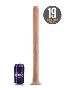 Dr. Skin 19 In. Dildo Beige