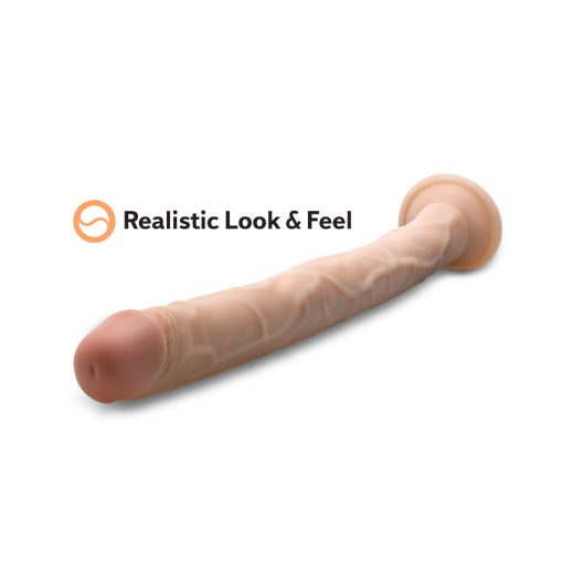 Dr. Skin 19 In. Dildo Beige - Image 5