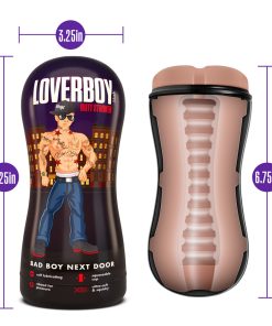 Loverboy Bad Boy Next Door Self-Lubricating Anal Stroker Beige