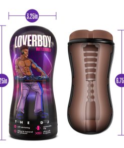 Loverboy The Dj Self-Lubricating Anal Stroker Brown