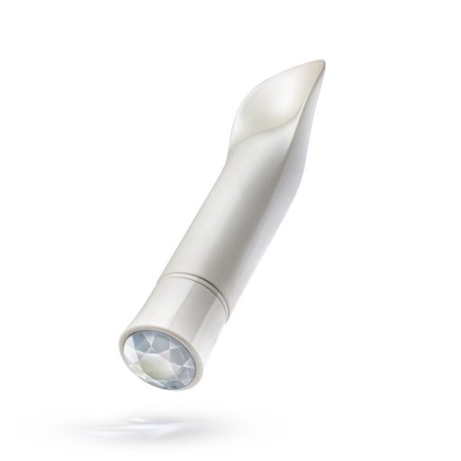 Oh My Gem Bold Rechargeable Warming Silicone Scooped Tongue Vibrator Diamond - Image 5