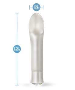 Oh My Gem Bold Rechargeable Warming Silicone Scooped Tongue Vibrator Diamond