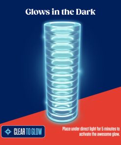 Rize! Ribz Glow In The Dark Self-Lubricating Stroker Clear