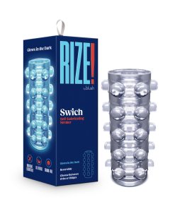 Rize! Swich Glow In The Dark Self-Lubricating Stroker Clear
