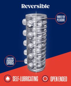 Rize! Swich Glow In The Dark Self-Lubricating Stroker Clear