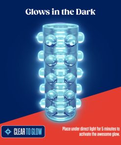 Rize! Swich Glow In The Dark Self-Lubricating Stroker Clear
