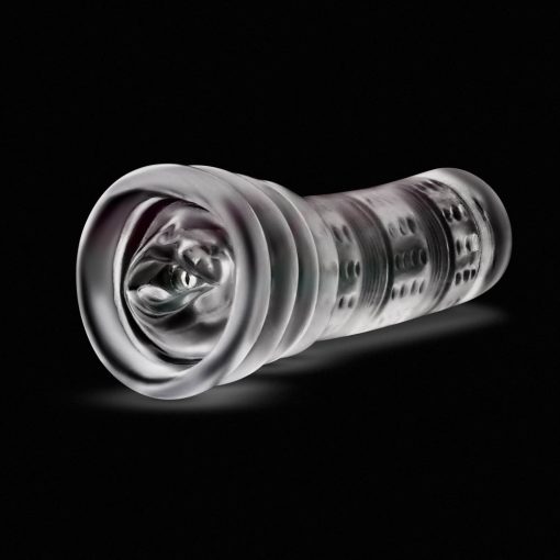 Rize! Luz Glow In The Dark Self-Lubricating Stroker Clear - Image 3