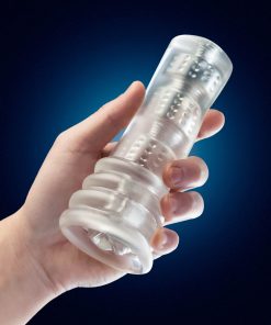 Rize! Luz Glow In The Dark Self-Lubricating Stroker Clear