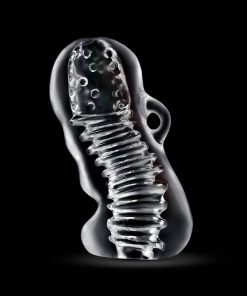 Rize! Squeezy Ergonomic Stroker Clear