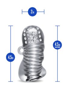 Rize! Squeezy Ergonomic Stroker Clear