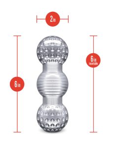 Rize! Feelz Multi-Chambered Stroker Clear