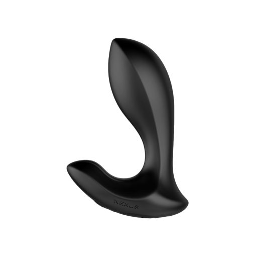 Nexus Duo Plug Rechargeable Remote-Controlled Vibrating Silicone Anal Plug Black - Image 4