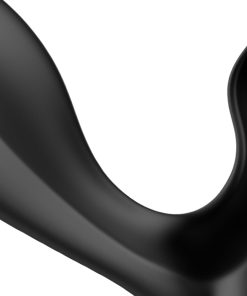 Nexus Duo Plug Rechargeable Remote-Controlled Vibrating Silicone Anal Plug Black