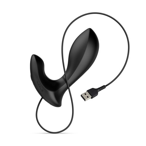Nexus Duo Plug Rechargeable Remote-Controlled Vibrating Silicone Anal Plug Black - Image 9
