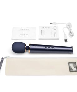 Le Wand Petite Rechargeable Vibrating Massager Navy