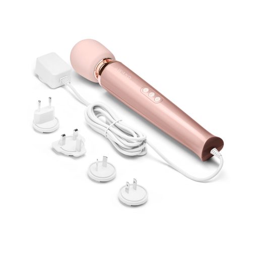 Le Wand Plug-In Vibrating Massager Rose Gold - Image 5