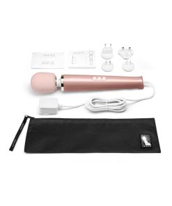 Le Wand Plug-In Vibrating Massager Rose Gold