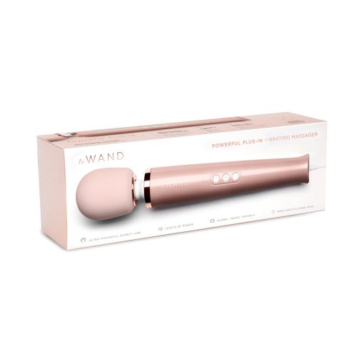 Le Wand Plug-In Vibrating Massager Rose Gold - Image 7