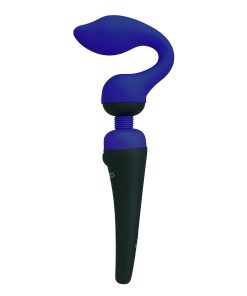 Palmpower Palmsensual Attachments 2-Piece Silicone Massager Heads Blue
