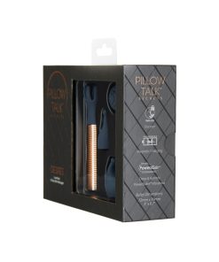 Pillow Talk Secrets Desires 6-Piece Silicone Mini Massager Set Navy