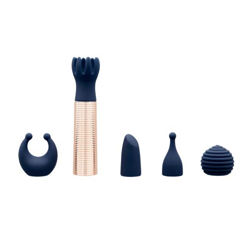 Pillow Talk Secrets Desires 6-Piece Silicone Mini Massager Set Navy - Image 11