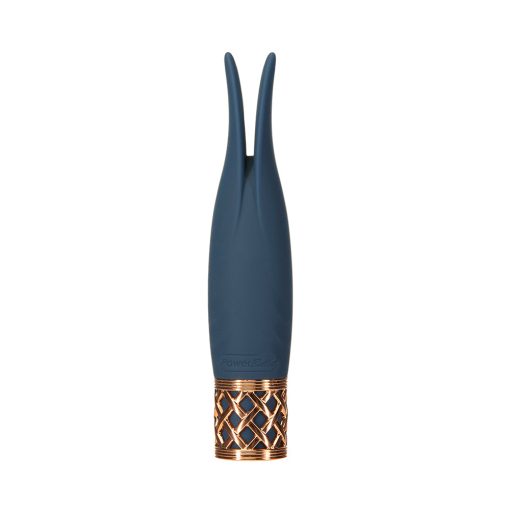 Pillow Talk Secrets Playful Rechargeable Silicone Clitoral Vibrator Navy - Image 4