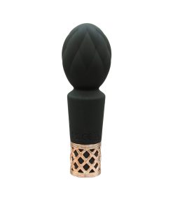 Pillow Talk Secrets Pleasure Rechargeable Clitoral Vibrator Wand Black