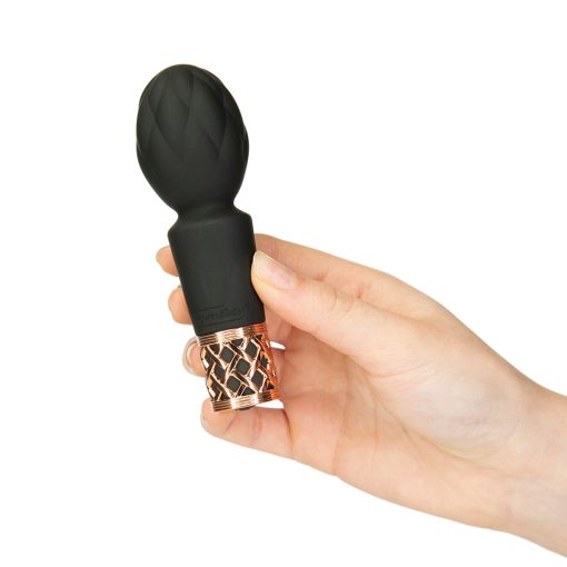 Pillow Talk Secrets Pleasure Rechargeable Clitoral Vibrator Wand Black - Image 7