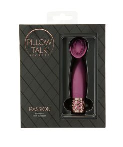 Pillow Talk Secrets Passion Rechargeable Silicone Clitoral Vibrator Wine