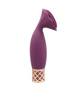 Pillow Talk Secrets Passion Rechargeable Silicone Clitoral Vibrator Wine