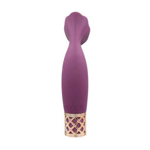 Pillow Talk Secrets Passion Rechargeable Silicone Clitoral Vibrator Wine - Image 6