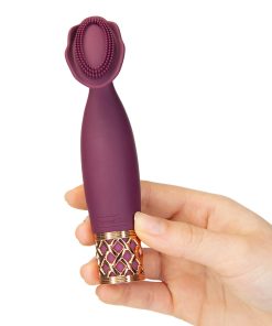 Pillow Talk Secrets Passion Rechargeable Silicone Clitoral Vibrator Wine