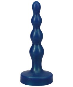 Tantus Ripple Small 8 In. Anal Beads Dildo Firm Malachite