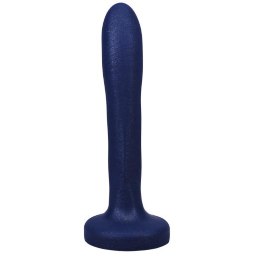 Tantus Charmer 8 In. G-Spot Dildo Sapphire - Image 4