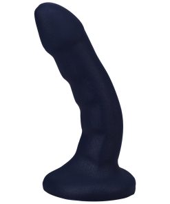 Tantus Curve 6.5 In. Dildo Medium-Firm Sapphire
